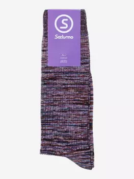 Высокие носки Soclumo, 4 Микс, Космос, Красный