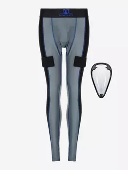 Брюки компрессионные детские MadGuy Basic Compression, Серый