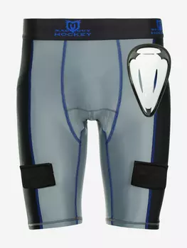 Защита паха MadGuy Basic Compression, Серый, размер 48
