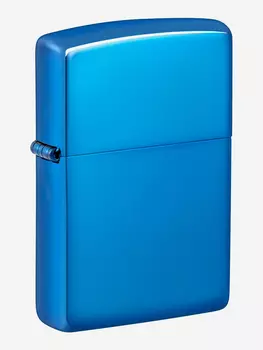 Зажигалка бензиновая ZIPPO 20446 Classic High Polish Blue, Синий