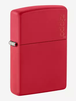Зажигалка бензиновая ZIPPO 233ZL Classic Logo Red Matte, Красный