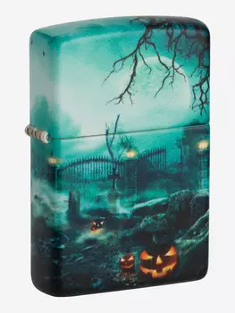Зажигалка бензиновая ZIPPO 48389 Graveyard, Мультицвет