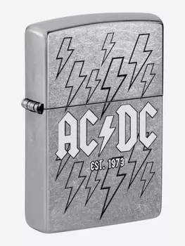 Зажигалка бензиновая ZIPPO 48641 AC/DC, Серебряный