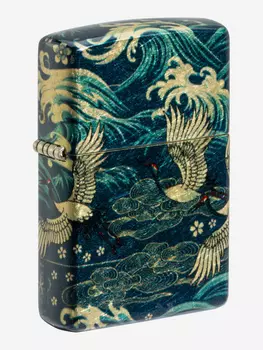 Зажигалка бензиновая ZIPPO 48684 Eastern 540 Fusion, Зеленый
