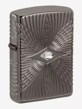 Зажигалка бензиновая ZIPPO 49291 Armor Pattern, Черный