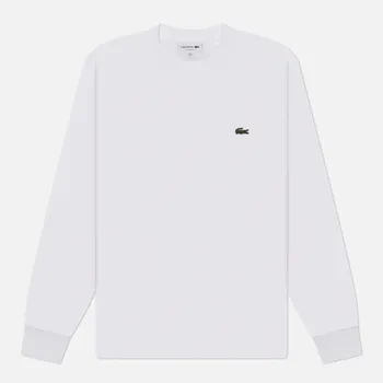 Мужской лонгслив Lacoste Cotton Classic Comfortable Fit, цвет белый, размер XXXL