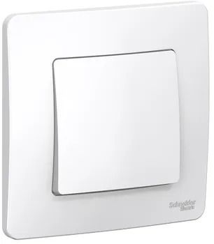 Выключатель Schneider Electric BLNVS010101 1-клавишный, 10А, 250B (белый) внутр