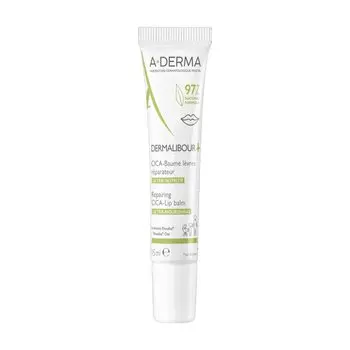 A-Derma Dermolibour+ Бальзам для губ восстанавливающий 15 мл