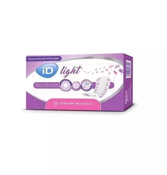 iD Light Ultra Mini Прокладки урологические 28 шт