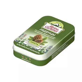 Альпийская карамель Детские леденцы Пихта 53 г
