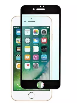Защитное стекло Remax Tempered Glass 2.5D 9H 0.33мм для Apple iPhone 7/8/SE(2020) антибликовое цветное черное