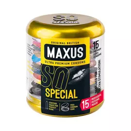 Презервативы Maxus Special точечно-ребристые 15 шт