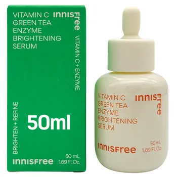 [INNISFREE] Осветляющая сыворотка с ферментами зеленого чая и витамином С, 30 мл / 50 мл 30ml
