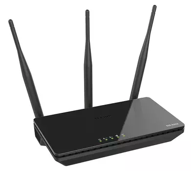 Роутер беспроводной D-Link DIR-806A/RU AC750 10/100BASE-TX черный