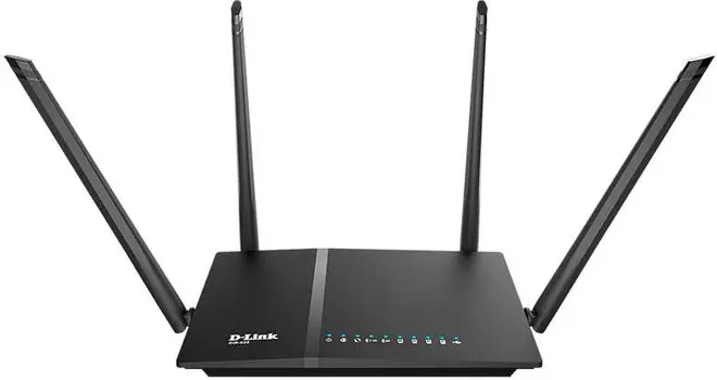 Роутер беспроводной D-Link DIR-825 (DIR-825/RU) AC1200 10/100/1000BASE-TX/4G черный