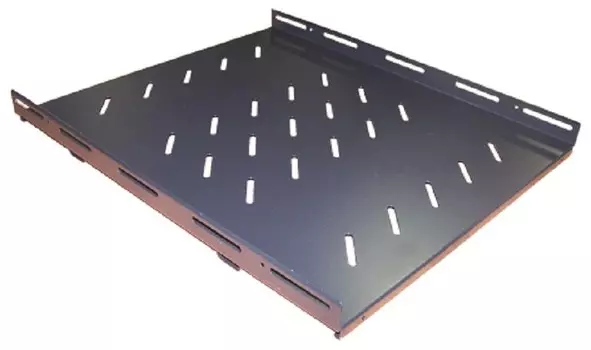 Полка стационарная Lanmaster TWT-CBB-S4-8/60 1U нагр.:60кг. 19" 550мм черный (упак.:1шт)