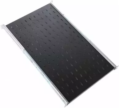 Полка выдвижная ЦМО ТСВ-62-9005 1U нагр.:30кг. 19" 622мм черный (упак.:1шт)