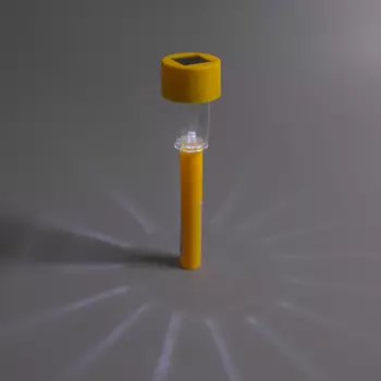 INBLOOM Фонарь садовый на солн. батарее, 4,5x4,5x31см, 1x1.2V 40mAh NI-MH, 1LED*белый, пластик