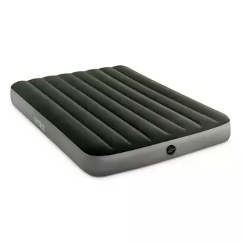 INTEX Кровать надувная DOWNY BED(fiber-tech), 137x191x25см, ПВХ, 64108