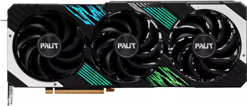 Видеокарта Palit PA-RTX4080 GAMINGPRO OC 16384 МБ, RET (ned4080t19t2-1032a)