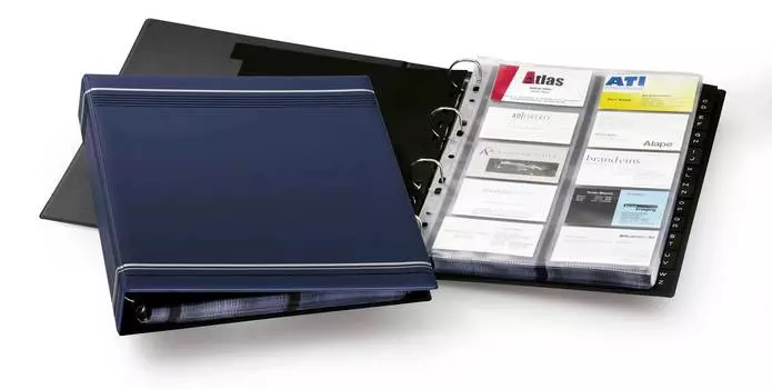 Визитница Durable Visifix 2388-07 A4 темно-синий (2388-07)