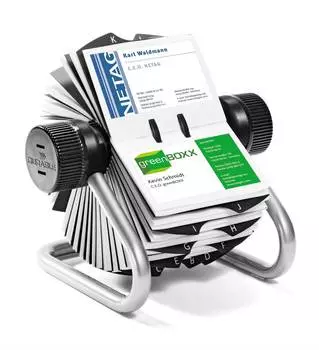 Визитница Durable Visifix 2481-23 серебристый
