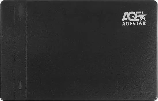 Внешний корпус для HDD/SSD AgeStar 3UB2P3 SATA III черный (3ub2p3(black))
