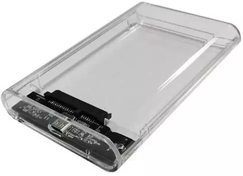 Внешний корпус для HDD/SSD AgeStar 3UB2P6C SATA III прозрачный