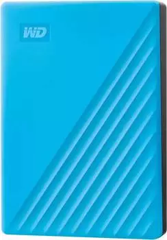 Внешний жесткий диск 2Tb WD My Passport WDBYVG0020BBL-WESN голубой USB 3.0