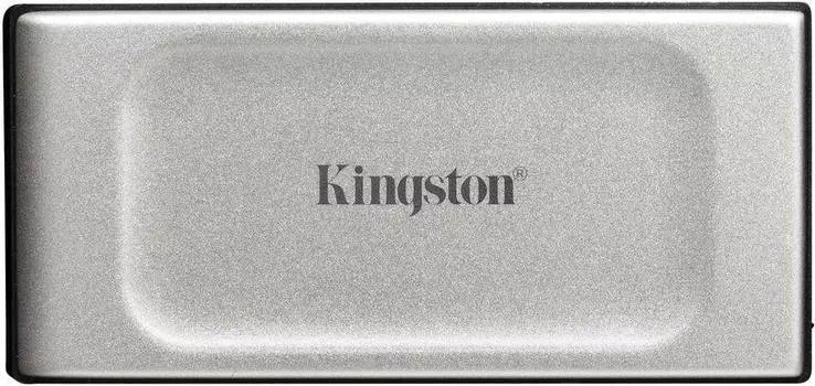 Внешний жесткий диск 500Gb Kingston XS2000 серый USB 3.2 (sxs2000/500g)