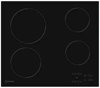 Варочная поверхность Indesit RI 161 C черный (869991042690)