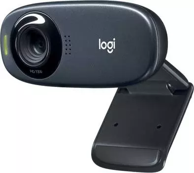Веб-камера Logitech HD Webcam C310, черный (960-001065)