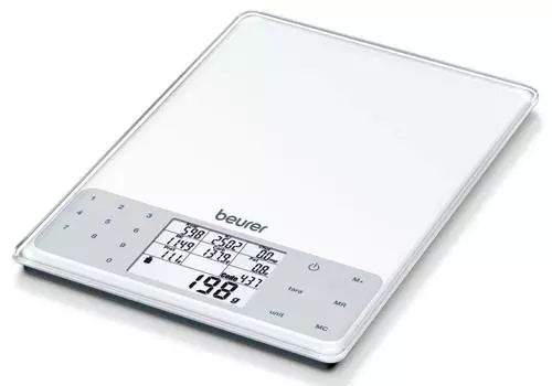 Весы кухонные Beurer DS61 диетические белый (709.05)