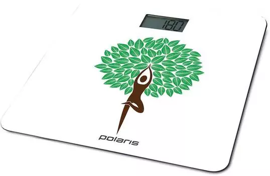 Весы напольные электронные Polaris PWS 1876DG Yogatree рисунок (pws 1876dg)
