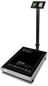 Весы торговые Mertech M-ER 333ACLP-600.200 LCD черный (3078)