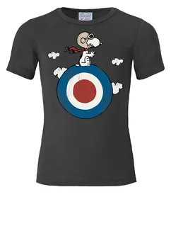 Рубашка LOGOSHIRT Snoopy, темно-серый