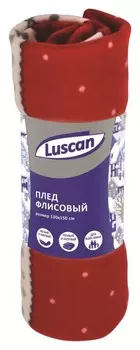 Плед флис 130x150 см, 120 гр/м2, торжество