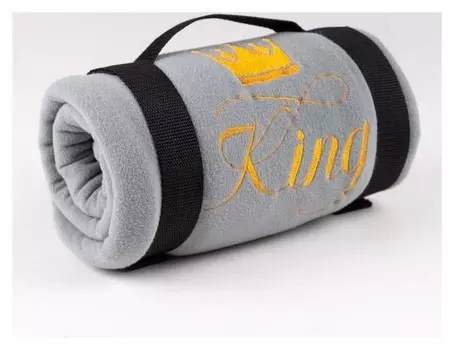 Плед King 130х150 см, 100% п/э, флис 175 гр/м2