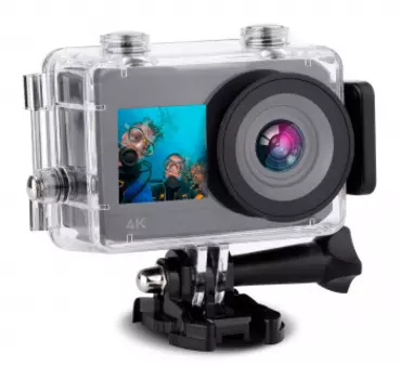 Экшн-камера Digma DiCam 420, 8MP, 3840x2160, USB, WiFi, серый (DC420)