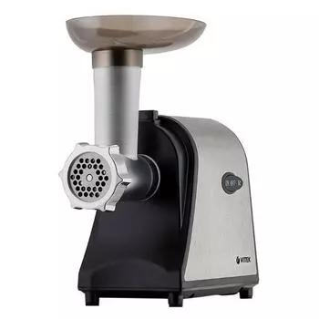 Электрическая мясорубка Vitek 3636-VT-01, 1.7 кВт, 1.7 кг/мин, серебристый/черный