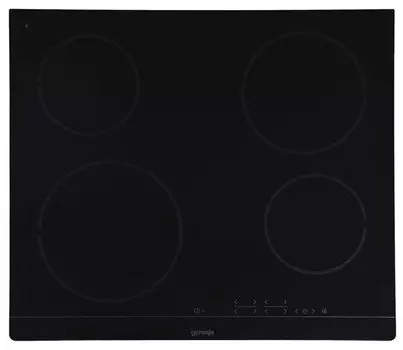 Электрическая варочная панель GORENJE CT41SC, 4 конфорки, черный (734819)