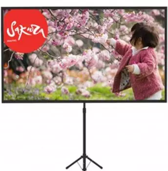 Экран для проектора напольный рулонный Sakura-Printing TriScreen, 71", 1:1, 127x127см, белый матовый (SCPST-127X127)