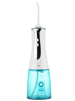 Ирригатор Qumo Health Portable Irrigator P1, 2-насадки, 3-режима, белый (QHI-1)