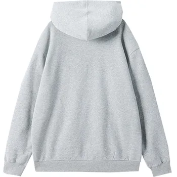 Свитшот унисекс GAP, черный/серый