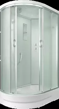 Душевая кабина Erlit Comfort ER351226R-C3-RUS стекло матовое, профиль серебро