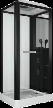 Душевая кабина Grossman GR222 100x80 см чёрная