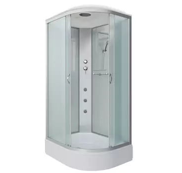 Душевая кабина Niagara Classic 331944LG стекло матовое, профиль серебро