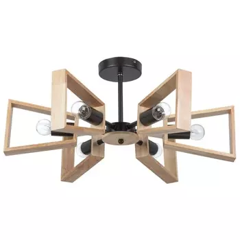 Потолочная люстра на штанге Arte Lamp Brussels A8030PL-6BK