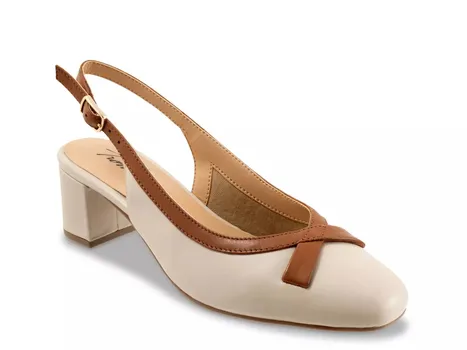 Туфли Trotters Dalani, цвет слоновой кости/коричневый