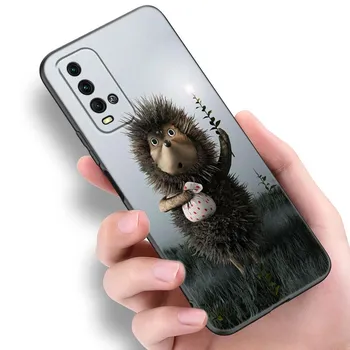 Чехол для телефона «Ежик в тумане» для Xiaomi Redmi Note 5 6 9T K20 K40 K50 Pro 7A 8A 9A 9C 9i 10A 10C A1 S2, мягкий черный чехол из ТПУ Redmi Note 5(Pro)